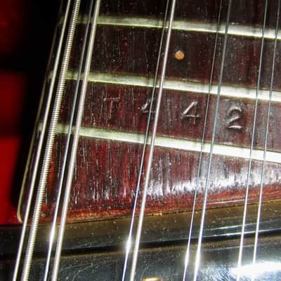 ~1965 Mosrite The Ventures 12 String Candy Apple Red image 10