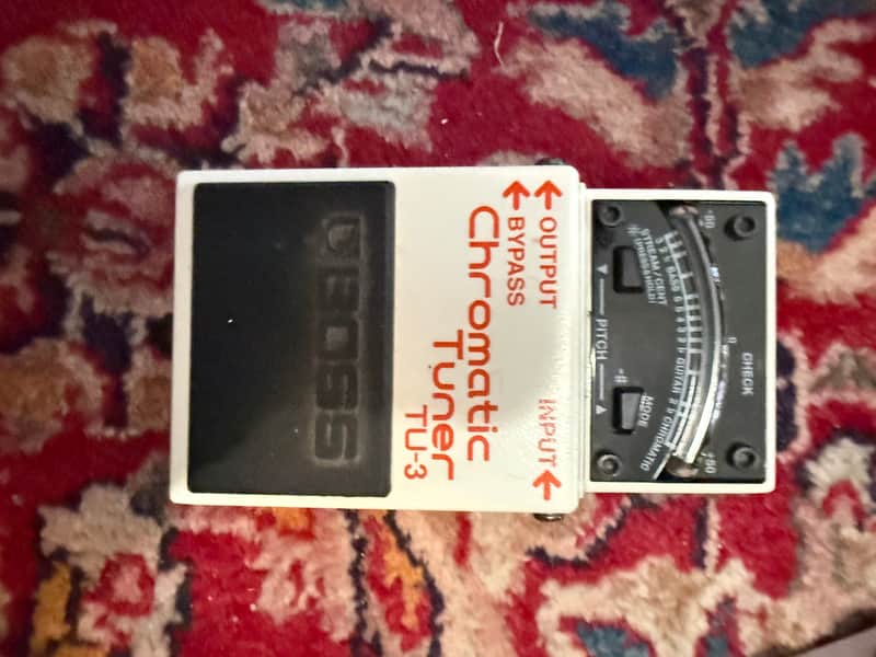 Boss TU-3 Chromatic Tuner 2009 - Present - White image 1
