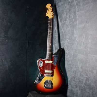 Fender Jaguar Left Handed Sunburst 1963 image 3