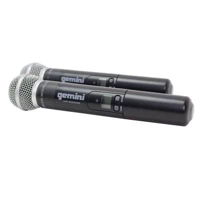 Gemini UHF-6200M Dual Channel Handheld UHF Wireless System image 2