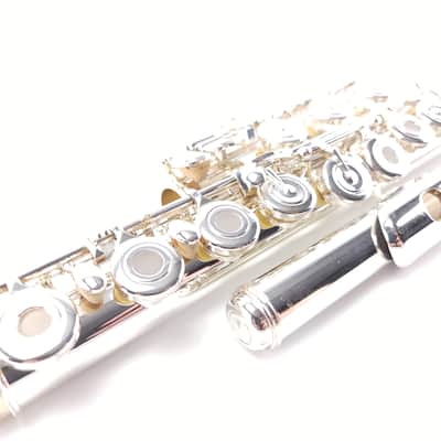 Refurbished Gemeinhardt Platinum- Silver Lip 33SHB Intermediate B Foot Flute +Warranty image 8