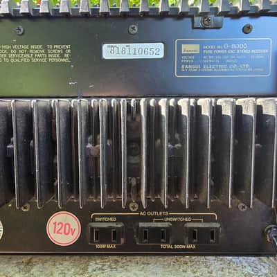Sansui G-8000 Pure Power DC Stereo Receiver Recapped Serviced IOB & Styro, A Gem! image 13