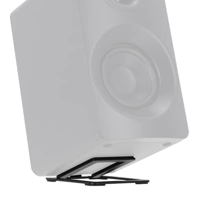 Pair Rockville ASM4 4" Studio Monitor Computer Speakers+Low Profile Riser Stands image 2