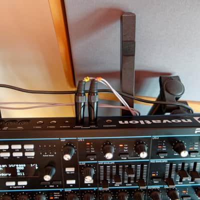Novation Peak, 8-Voice Polysynth, Wooden Cheeks and Stand, Boxed image 7