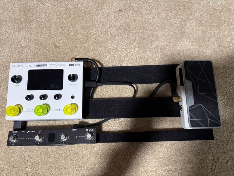 Hotone MP-300 Ampero II Stomp with MVave Switcher and Ampero II Press image 1