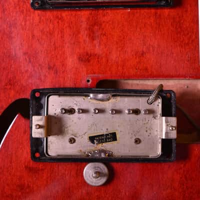 gibson Es-335 1964 - Cherry Red 1964 Stoptail - Clapton Specs - serial 70666 image 20