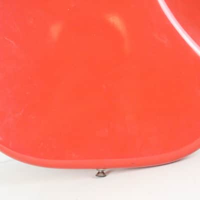 1961 Vintage Fender Precision Bass BODY Fiesta Red Re-Fin P-Bass USA 1960s Pre-CBS image 6