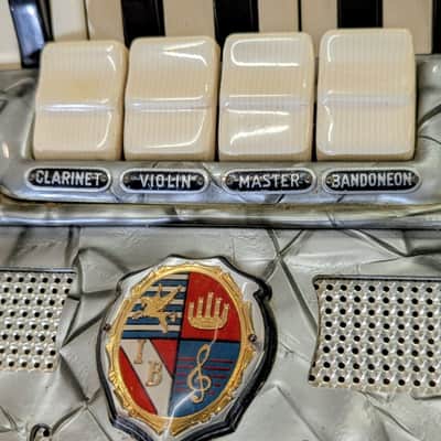 Busilacchio Piano Accordion, 41 key/120-bass, LMM, Serviced & in tune. image 4