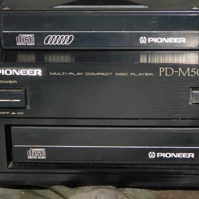 Pioneer PD-M500 CD player with single and 6 disc cartridges image 2