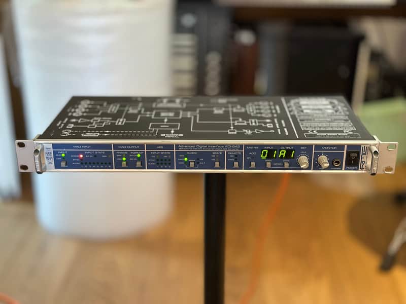 RME ADI-642 Bidirectional MADI / AES Digital Format Converter 2010s - Blue image 1