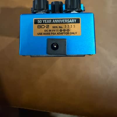 Boss BD-2-B50A 50th Anniversary Blues Driver Complete In Box image 5