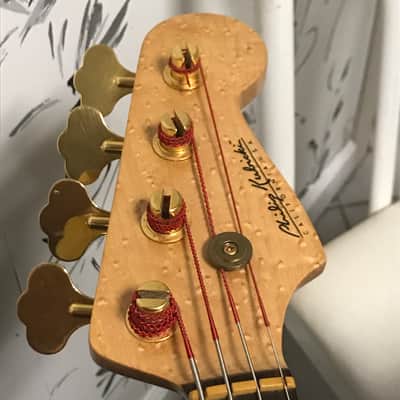 Philip Kubicki Custom Jazz Fretless 1984 natural image 2