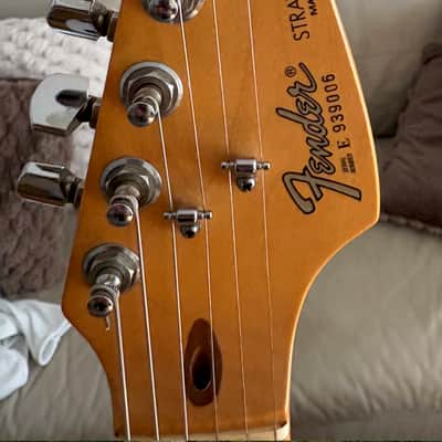 Fender Stratocaster Standard USA 1989  - Schwarz/Black image 3