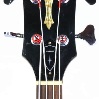 1965 Guild Starfire Bass Sunburst Hagstrom Bi-Sonic Pickup, Sounds Great! image 7