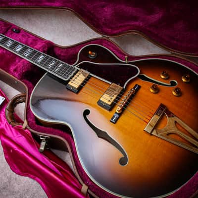 GIBSON USA Custom Shop Historic Super 400 CES "Tobacco Burst + Ebony" (1997) image 1