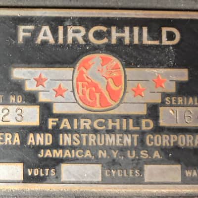 1949 Fairchild Model 523 Vinyl Record Lathe image 10