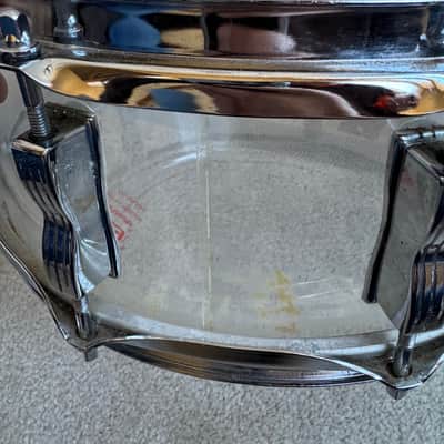 Ludwig Vintage Clear Vistalite 14” x 5” Snare Drum 70s - 10 lug image 6