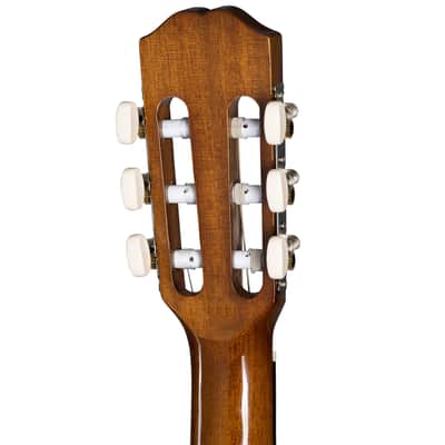 Epiphone Classical E1 (Nylon; 1.75" nut), Antique Natural image 6