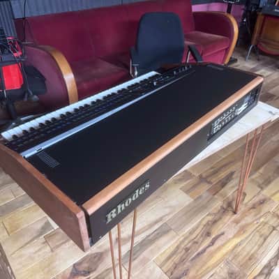 Rhodes Chroma 64-Key 16-Voice Polyphonic Analog Synthesizer 1982 - 1984 - Black w/ Wood Sides image 2