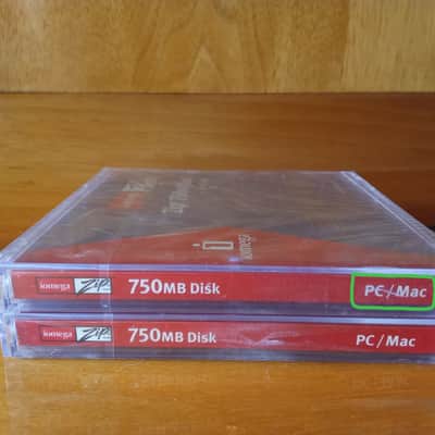 2x Iomega Zip - Disk 750mb (for destinations outside of those specified, please write to me) image 2