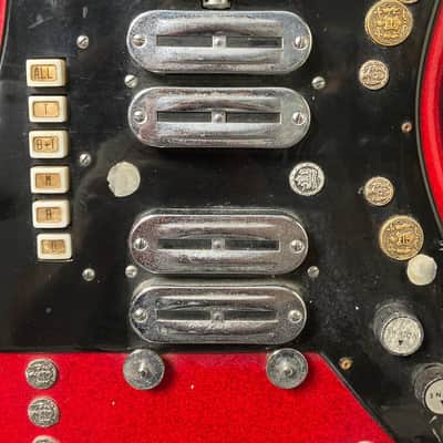 Vintage 1960’s Bartolini Gemelli 3r Red Made in italy image 5