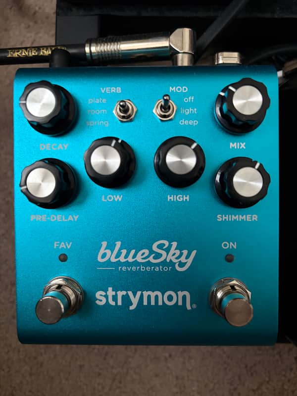 Strymon Blue Sky Reverberator V2 2022 - Present - Blue image 1