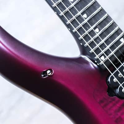Ernie Ball Music Man Majesty Amaranth Neckthrough Design Electric Guitar w/Case image 5