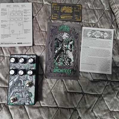 Matthews Effects The Architect Foundational Overdrive/Boost V3 2019 - Green Graphic image 1