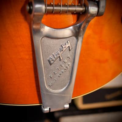 Gretsch Nashville G6120W-1955 Custom Reissue Western Orange Stain 1998 image 8