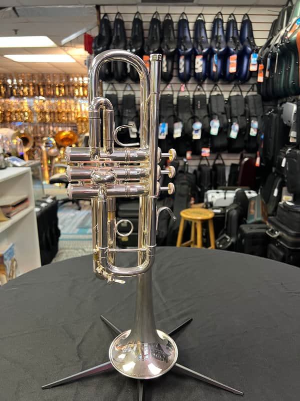 Bach Stradivarius Model 229 C Trumpet - Silver-plated image 1