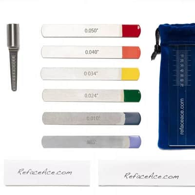 Saxophone Mouthpiece Measuring Kit – Precision Tip Opening & Facing Curve Gauges for Alto, Soprano, Tenor & Baritone image 1