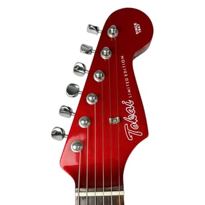 Tokai ST Stratocaster Limited Edition 1980s - Candy Apple Red image 10