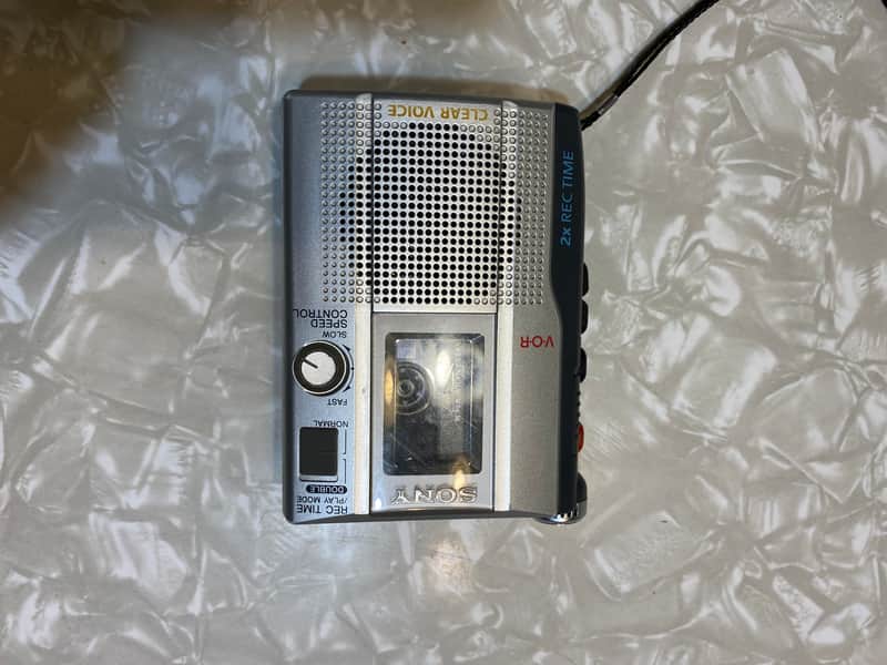 Sony Walkman Tape Recorder - Pitch Wheel with Lines In/Out! - Great Studio Tool!