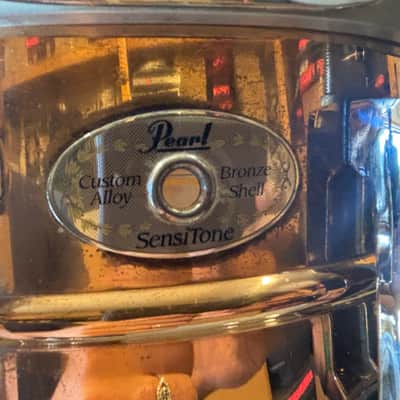 Pearl - 6.5x14" Sensitone Custom Alloy Bronze Snare Drum image 5
