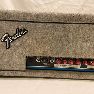 Fender M-80 Pro Red Knob Guitar Amp Head 1990s image 1