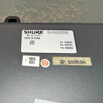 Shure PG4 Wireless Receiver (Used) image 6