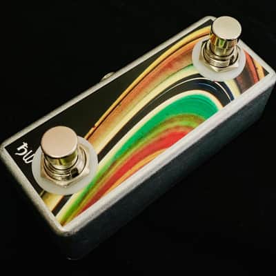 Saturnworks Double AUX Amp Switch w/ Latching Switches + Neutrik TRS - Replaces Boss FS-6 for Latching Switching - Handcrafted in California image 2