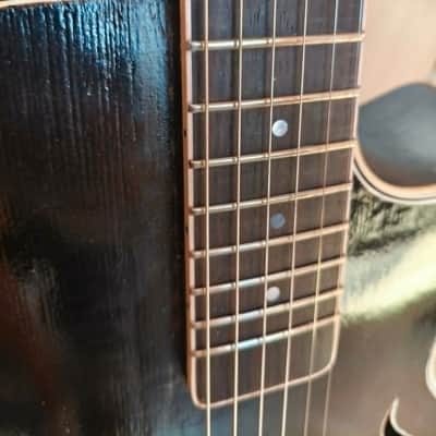 Black Vintage Archtop guitar 1950s - Germany image 12