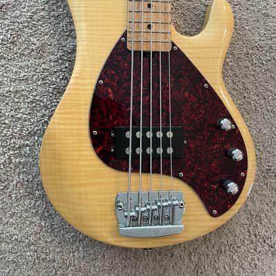 OLP by Ernie Ball 5-String Stingray Bass Natural image 1