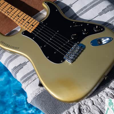 Fender 25th Anniversary Stratocaster - Nitro Finish w Tons of MOJO - Pro Set Up w Perfect Frets/Action/Intonation! image 2