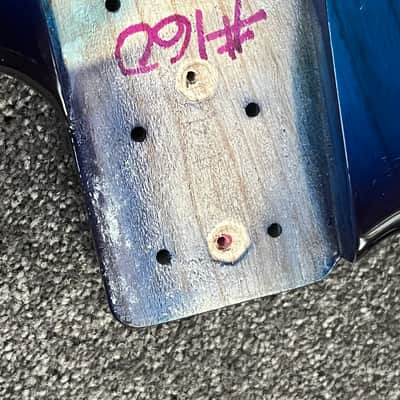 G&L CLF Research L-2500 S750 bass body USA Blueburst ash image 2