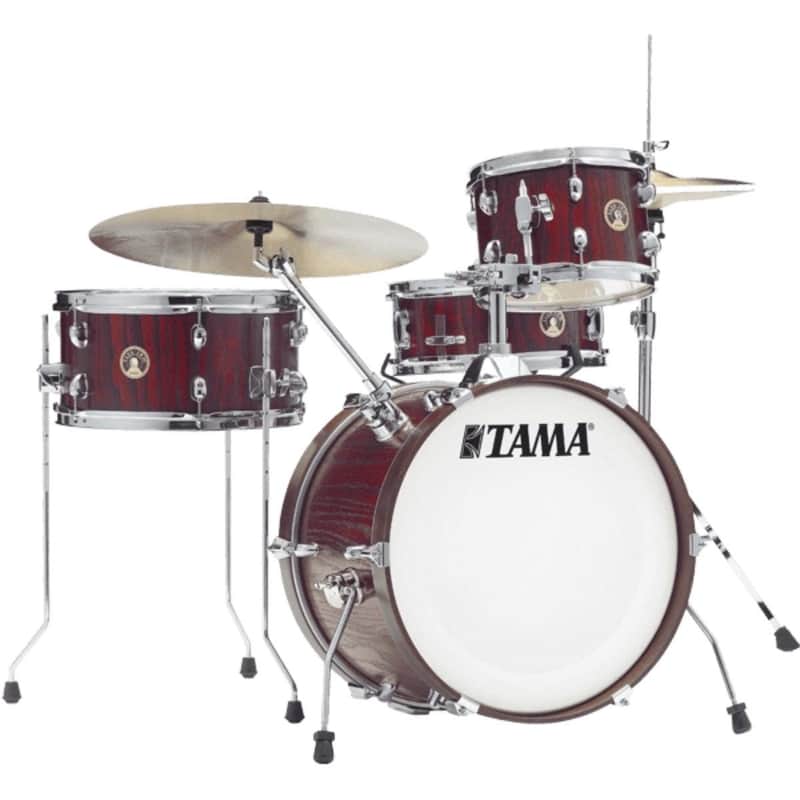 Tama 4-Piece Club-JAM Shell Pack, Satin Burgundy Elm image 1