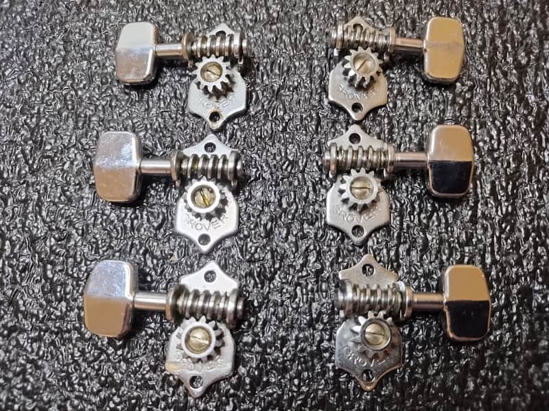 Vintage 1930's-40's Grover Guitar Tuners - Full Set image 1