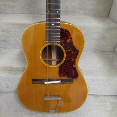 Gibson B25 12 String N 1966 - Natural Top & Mahogany B&S image 2