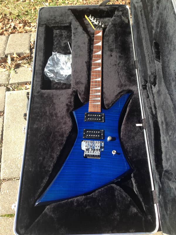 Jackson Kelly KE-3 1996 Trans Blue image 1