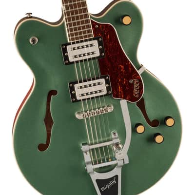 Gretsch G2622T Streamliner Center Block Double-Cut with Bigsby - Steel Olive image 4