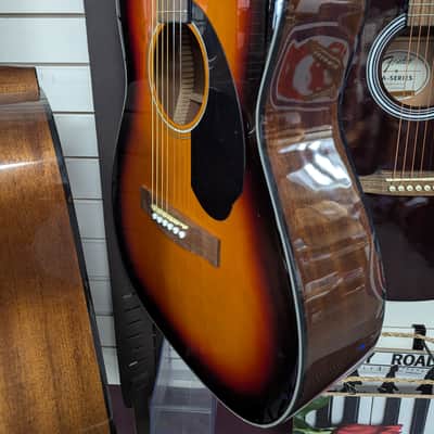 Fender CC60S concert acoustic guitar 2026 - red Burst image 1
