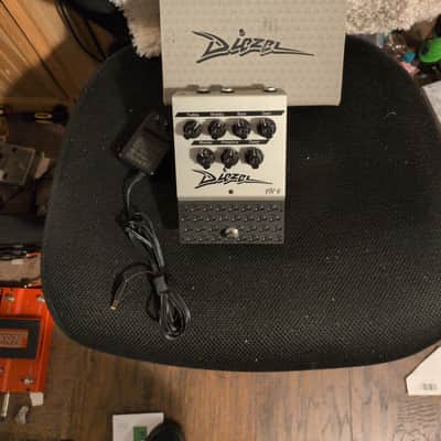Diezel VH4 Distortion Pedal 2010s - White image 1