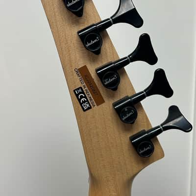 Jackson X Series David Ellefson Signature Concert Bass CBX V with Laurel Fretboard - Satin Black image 6