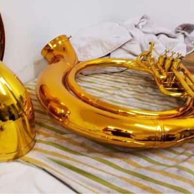 Conn 20k conn Dark gold BBb Sousaphone overhauled image 6